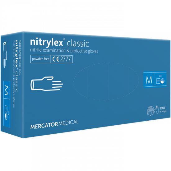 Rukavice jednokratne nitril NITRYLEX CLASSIC bez pudera ljubičaste 