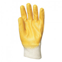 SINOP rukavica s nitrilnim premazom žuta vel. 10