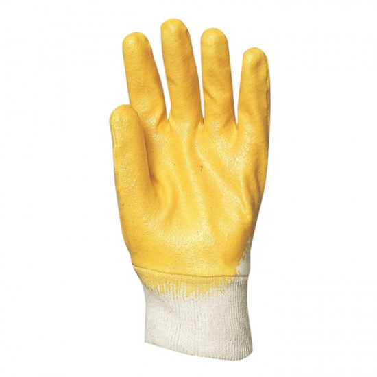 SINOP rukavica s nitrilnim premazom žuta vel. 10