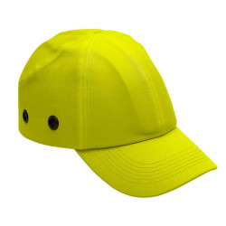 Šilt kapa s unutrašnjom zaštitom od udaraca Hi-Viz žuta