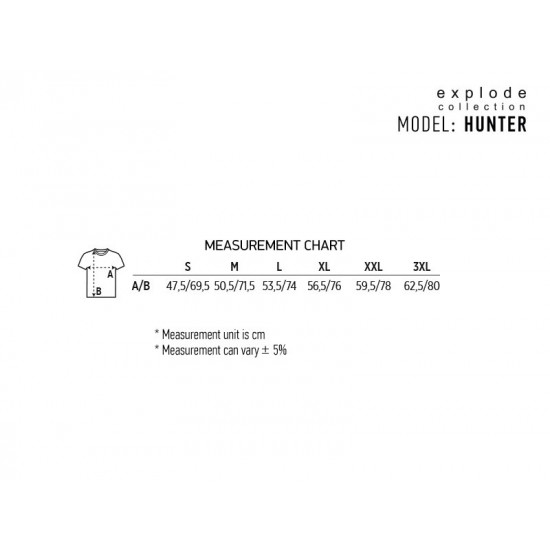 HUNTER - Kamuflažna pamučna majica 