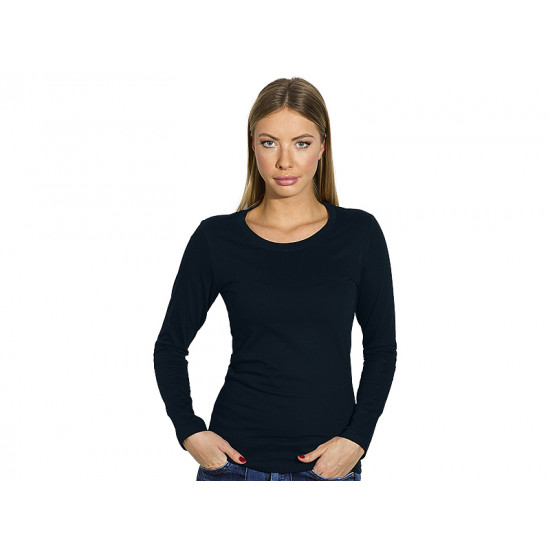 MISS - Ženska pamučna majica dugih rukava